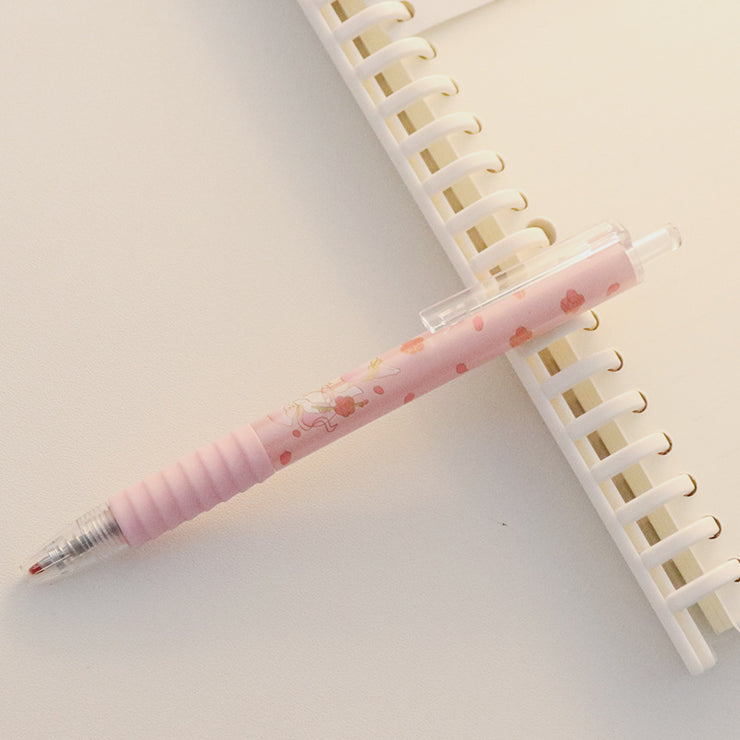 Stylo Gel Kawaii Pêche Papeterie Coréenne