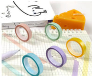 Ruban de notes autocollantes transparentes détachables