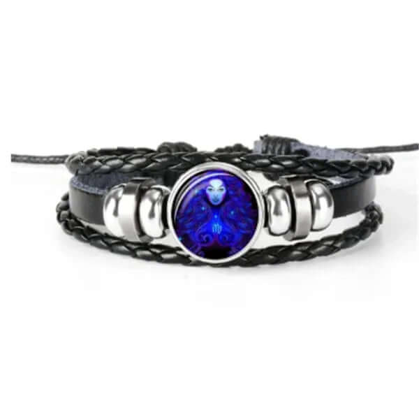 Luminous Zodiac Bracelet featuring a mystical design, perfect for astrology lovers who appreciate glow in the dark accessories.