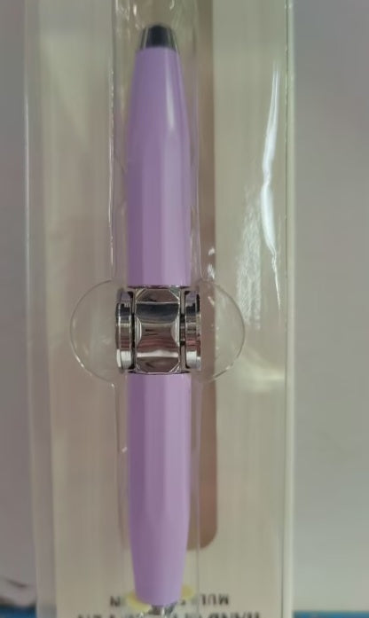 Stylo LED multifonction créatif stylo à bille gyroscopique anti-stress pour bureau & école