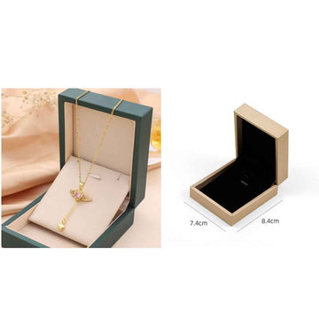 angel heart crystal necklace romantic pendant women jewelry