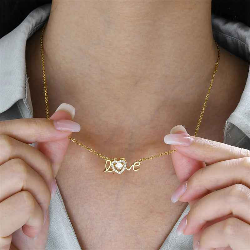 modern women necklace stainless steel fashion jewelry