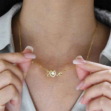 modern women necklace stainless steel fashion jewelry