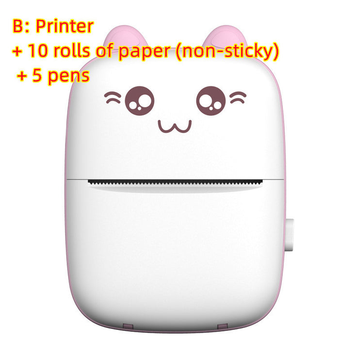 Mini imprimante portable Bluetooth/WiFi Photos et étiquettes