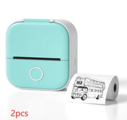 Mini imprimante thermique portable Bluetooth et étiquettes