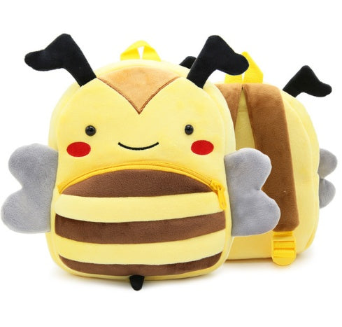Sac à dos enfant maternelle arc-en-ciel en peluche