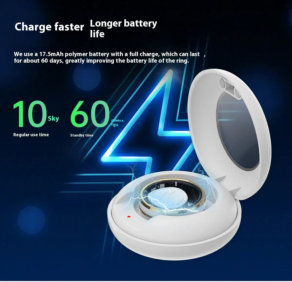 smart health ring fitness tracker heart rate monitor