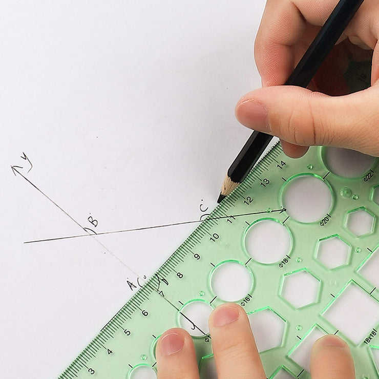 Gabarit géométrique Règle d’apprentissage mathématique