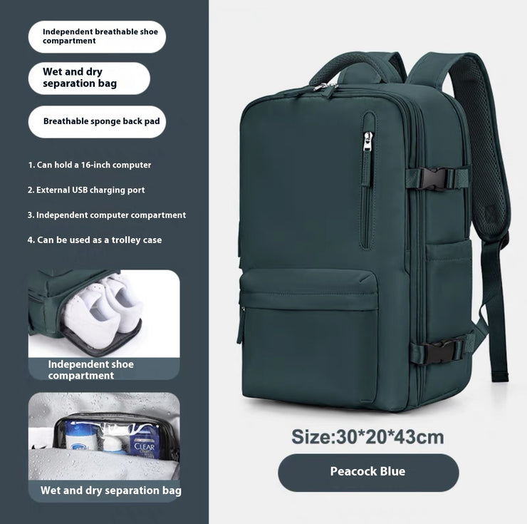 Sac à dos voyage grande capacité étudiant