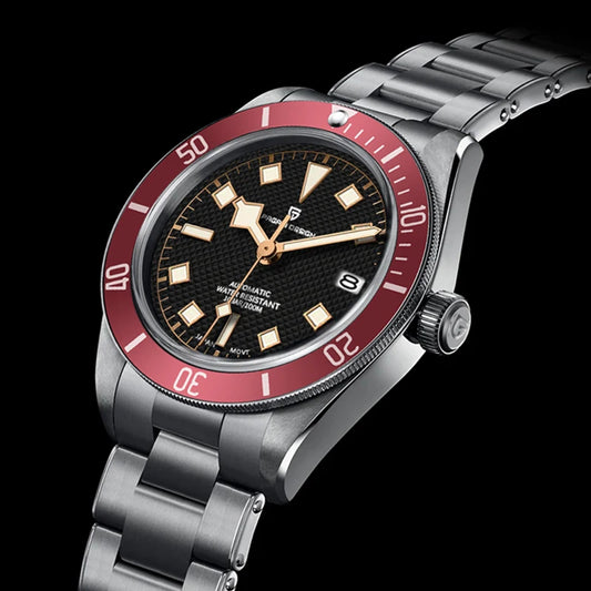 PAGANI DESIGN 2025 New BB58 Men's Watches Retro Automatic Watch Men Mechanical Wristwatch Luxury NH35A 100M Waterproof Clock Man.PAGANI DESIGN 2025 Nouvelle montres BB58 Montres automatiques rétro Montres mécaniques Montres de luxe pour hommes NH35A 100M