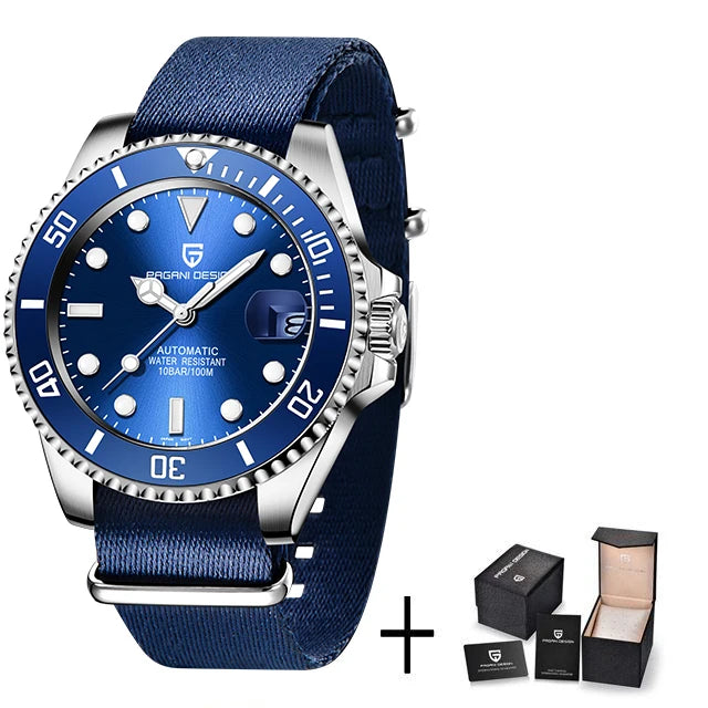 Montre Homme PAGANI DESIGN Automatique Luxe Saphir