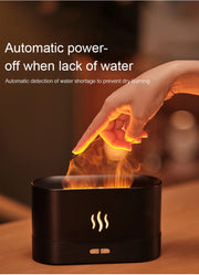 Kinscoter Aroma Diffuser Air Humidifier Ultrasonic Cool Mist Maker Fogger Led Essential Oil Flame Lamp Difusor.Kinscoter Aroma Diffuser Humidificateur d' air Ultrasonic Cool Mist Maker Fogger Fogger Lamp Lamp Difusor.