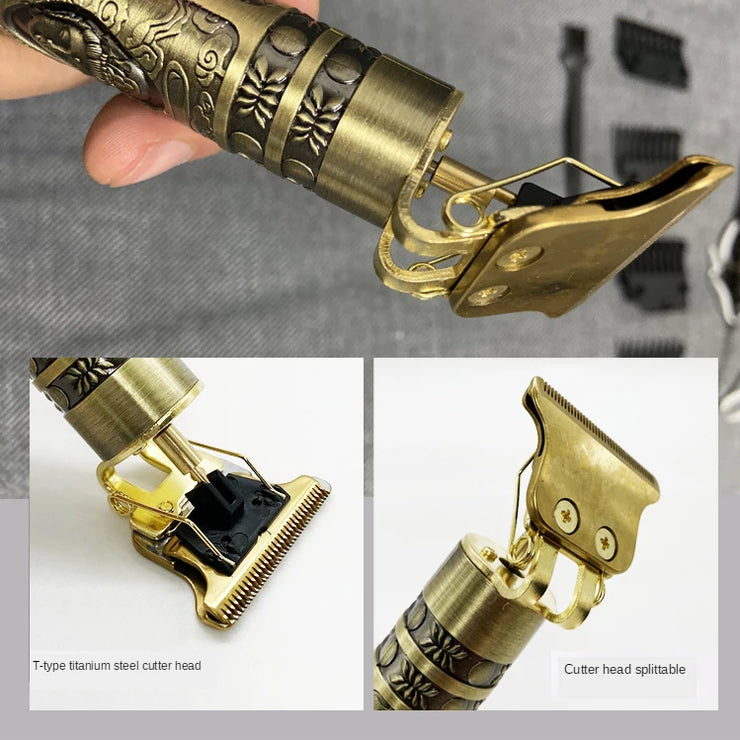 T9 Cordless Electric Hairber Shaver Hair Trimer Home Appliances Travel Barber Razors Shaving Machine for Men Trimmer Man.T9 Coiffure électrique sans fil Cointe-cheveux Découpeur à domicile Éliances de voyage Barber Razors Machine à raser pour hommes.