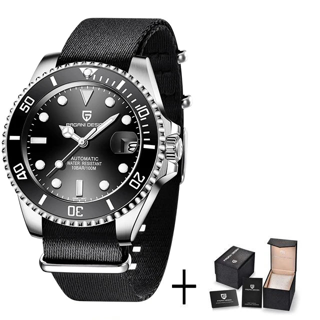 Montre Homme PAGANI DESIGN Automatique Luxe Saphir