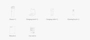 XIAOMI MIJIA Electric Shaver For Men S700 Whole Body Washing  Electric Razor Trimmer Beard  Rechargeable men's Shaving Machine.XIAOMI MIJIA Rasoir électrique pour hommes S700 Lavage de corps à rasoir électrique à rasage à la barbe rechargeable