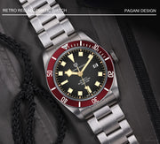 Pagani Design 2025 BB58 Montre Automatique NH35A, Étanche 100M