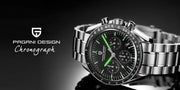 Montre Homme PAGANI DESIGN 2025 Quartz Chronographe Moonwatch