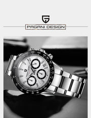 Montre Homme Quartz PAGANI DESIGN 2024 Chronographe Luxe