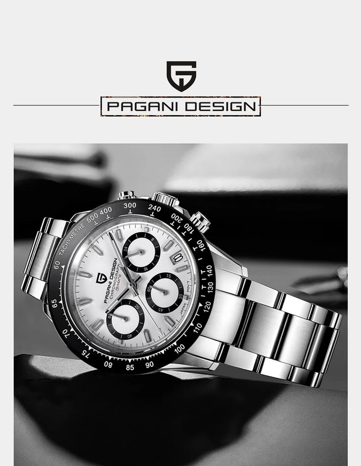 Montre Homme Quartz PAGANI DESIGN 2024 Chronographe Luxe