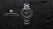 Montre Homme PAGANI DESIGN 2025 Quartz Chronographe Moonwatch