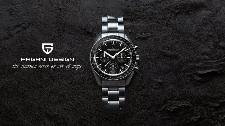 Montre Homme PAGANI DESIGN 2025 Quartz Chronographe Moonwatch