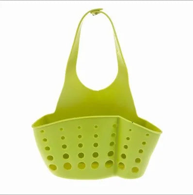 Kitchen Sink Holder Hanging Drain Basket Adjustable Soap Sponge Shelf Organizer Bathroom Faucet Holder Rack Kitchen Accessories.porte-évier de cuisine porte-évier suspendu Panier-étanchéité Organisateur d'éponge d'éponge Salle de bain porte-éponge.