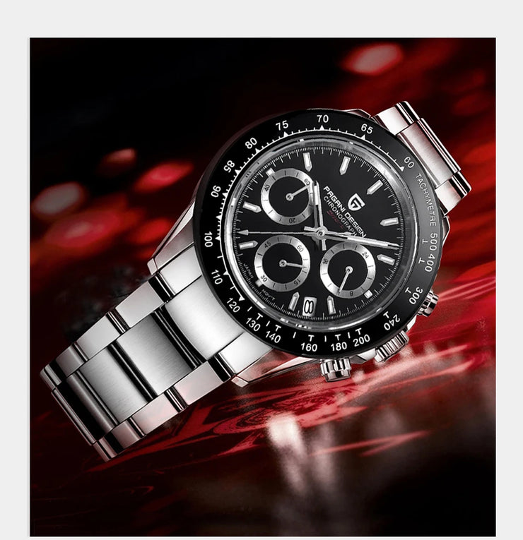 Montre Homme Quartz PAGANI DESIGN 2024 Chronographe Luxe