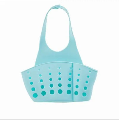 Kitchen Sink Holder Hanging Drain Basket Adjustable Soap Sponge Shelf Organizer Bathroom Faucet Holder Rack Kitchen Accessories.porte-évier de cuisine porte-évier suspendu Panier-étanchéité Organisateur d'éponge d'éponge Salle de bain porte-éponge.
