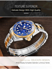 Montre Homme PAGANI DESIGN Automatique Luxe Saphir
