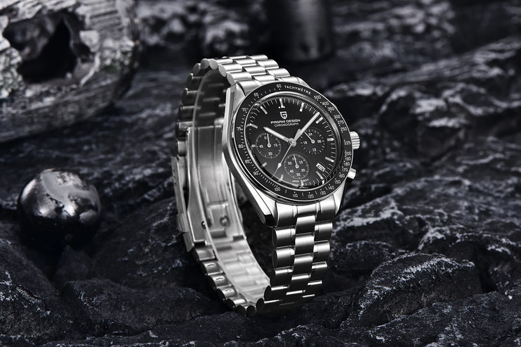 Montre Homme PAGANI DESIGN 2025 Quartz Chronographe Moonwatch
