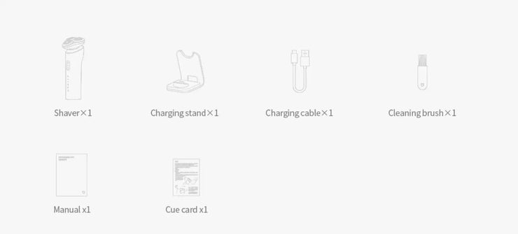 Rasoir Électrique Homme XIAOMI MIJIA S700 Triple Lame