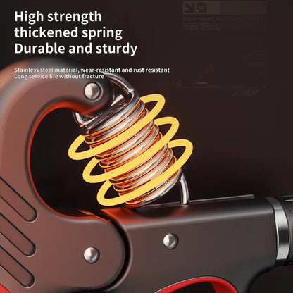 5-100kg Grip Strength Gym Wrist Expander Hand Strengthener Adjustable Muscle Recovery Fitness Hand Strength Exercise.5-100kg Force Gym Wrist Expander Renforceur de main Récupération musculaire réglable Fitness Exercice de force de main.