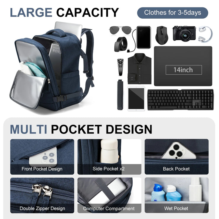 Sac à Dos Cabine Ryanair Voyage & Ordinateur