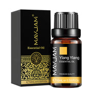 MAYJAM 10ML Essential Oil Lavender Jasmine Eucalyptus Vanilla Sandalwood Bergamot Rosemary Citronella Cinnamon Fragrance Oil.huile essentielle de lavande jasmin huile essentielle de lavande  huile de parfum de bergamote  huile de parfum de bergamote  🍋