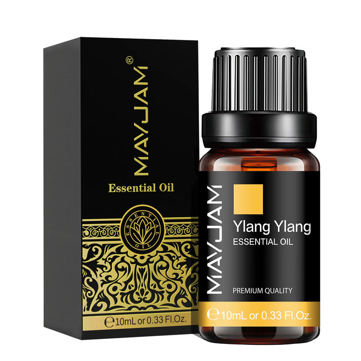 MAYJAM 10ML Essential Oil Lavender Jasmine Eucalyptus Vanilla Sandalwood Bergamot Rosemary Citronella Cinnamon Fragrance Oil.huile essentielle de lavande jasmin huile essentielle de lavande  huile de parfum de bergamote  huile de parfum de bergamote  🍋