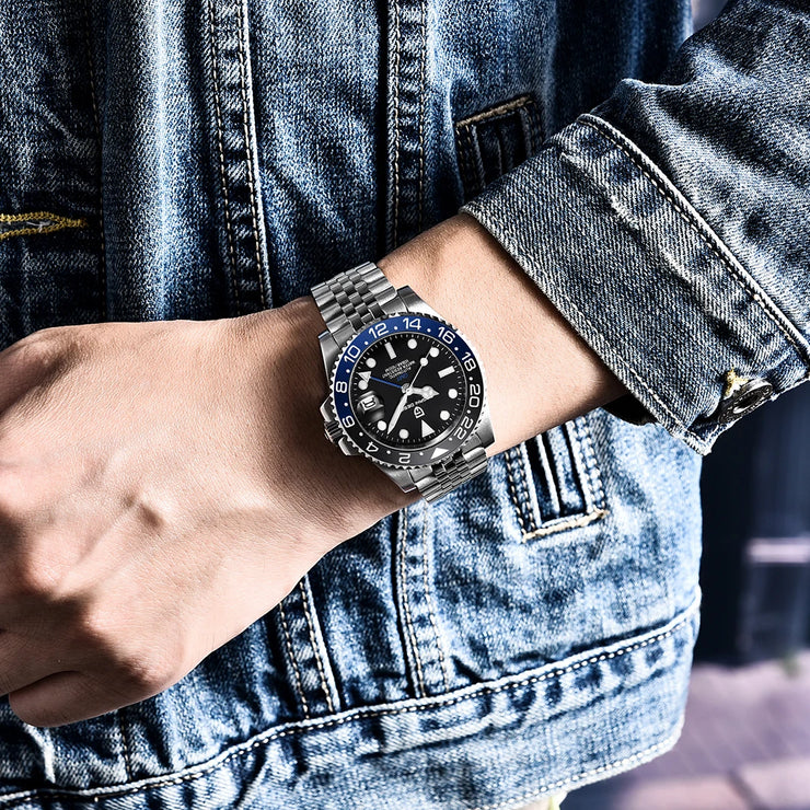 Montre Homme PAGANI DESIGN GMT Automatique 40mm Céramique