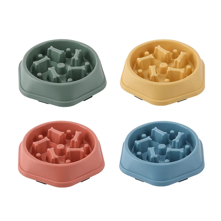 Gamelle Anti-Glouton Chien Antidérapante Slow Feeder