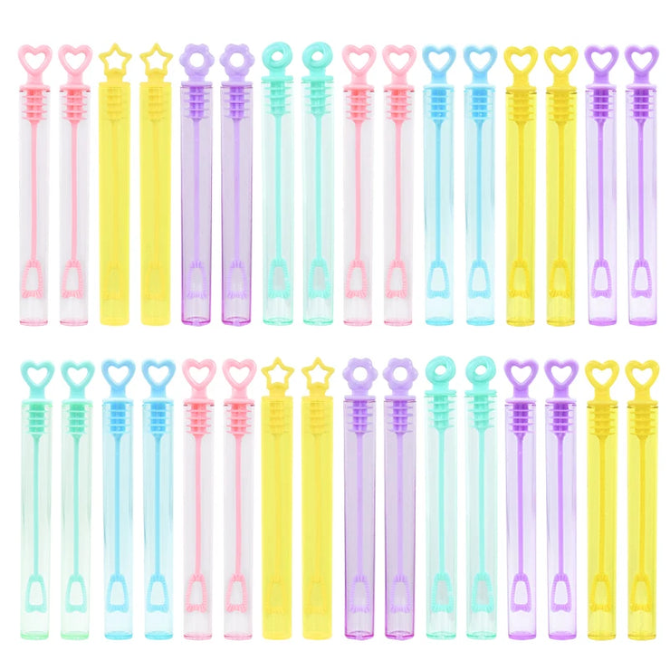 Flacons Bulles de Savon Colorés 10-50 pcs pour Fêtes & Anniversaires