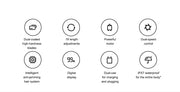 Xiaomi Mijia Hair Clipper 2 Hair Trimmer Professional Beard Cut Machine IPX7 Waterproof Wireless Haircut Machine Mijia Clipper 2.Xiaomi Mijia Hair Clipper 2 Coupe de barbe professionnelle coupe-cheveux IPX7 Machine coupe-cheveux sans fil imperméable Mijia