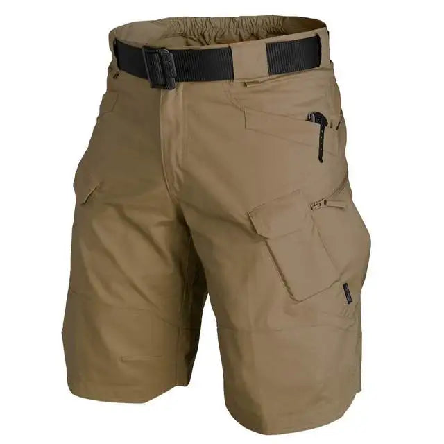 Men Urban Military Tactical Shorts Outdoor Waterproof Wear Resistant Cargo Shorts Quick Dry Multi pocket Plus Size Hiking Pants