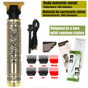 T9 Cordless Electric Hairber Shaver Hair Trimer Home Appliances Travel Barber Razors Shaving Machine for Men Trimmer Man.T9 Coiffure électrique sans fil Cointe-cheveux Découpeur à domicile Éliances de voyage Barber Razors Machine à raser pour hommes.