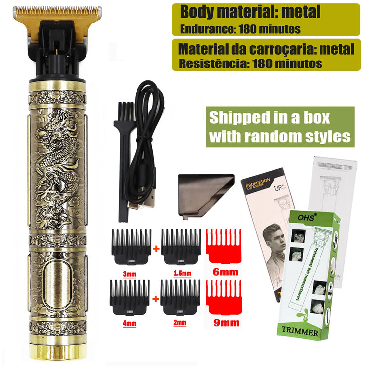 T9 Cordless Electric Hairber Shaver Hair Trimer Home Appliances Travel Barber Razors Shaving Machine for Men Trimmer Man.T9 Coiffure électrique sans fil Cointe-cheveux Découpeur à domicile Éliances de voyage Barber Razors Machine à raser pour hommes.