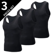 Débardeur Homme Classique Noir & Blanc Sport Plus Size