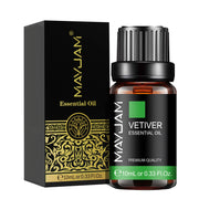MAYJAM 10ML Essential Oil Lavender Jasmine Eucalyptus Vanilla Sandalwood Bergamot Rosemary Citronella Cinnamon Fragrance Oil.huile essentielle de lavande jasmin huile essentielle de lavande  huile de parfum de bergamote  huile de parfum de bergamote  🍋