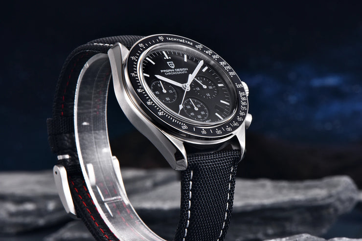 Montre Homme PAGANI DESIGN 2025 Quartz Chronographe Moonwatch