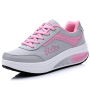 Baskets Femme Plateforme Mocassins Décontractés Grande Taille