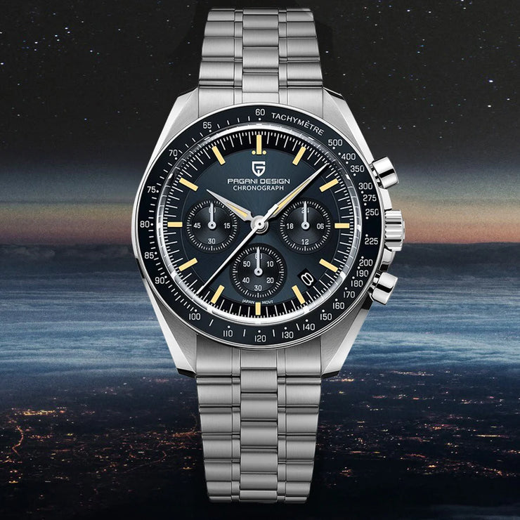 Montre Homme PAGANI DESIGN 2025 Quartz Chronographe Moonwatch
