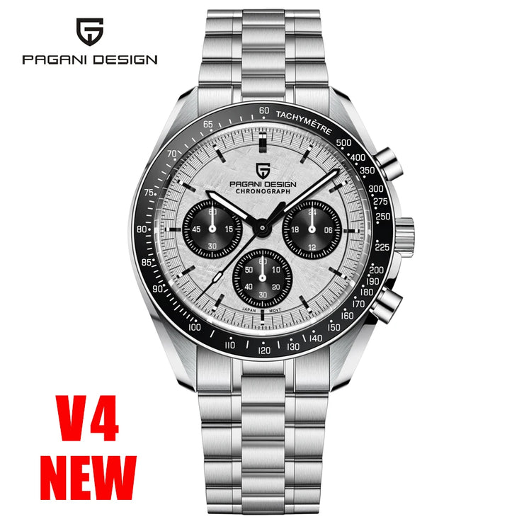 Montre Homme PAGANI DESIGN 2025 Quartz Chronographe Moonwatch