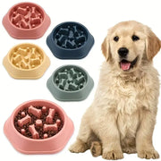 Gamelle Anti-Glouton Chien Antidérapante Slow Feeder