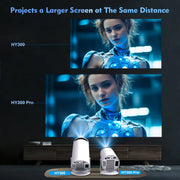 Magcubic Projector HY300 Pro 4K Android 11 Dual Wifi6 260ANSI Allwinner H713 BT5.0 1080P 1280*720P Home Cinema Outdoor Projetor.Projecteur de chargeur HY300 Pro 4K Android 11 Dual Wifi6 260ANSI Allwinner H713 BT5.0 1080P 1280*720P Home Cinema Outdoor Proj